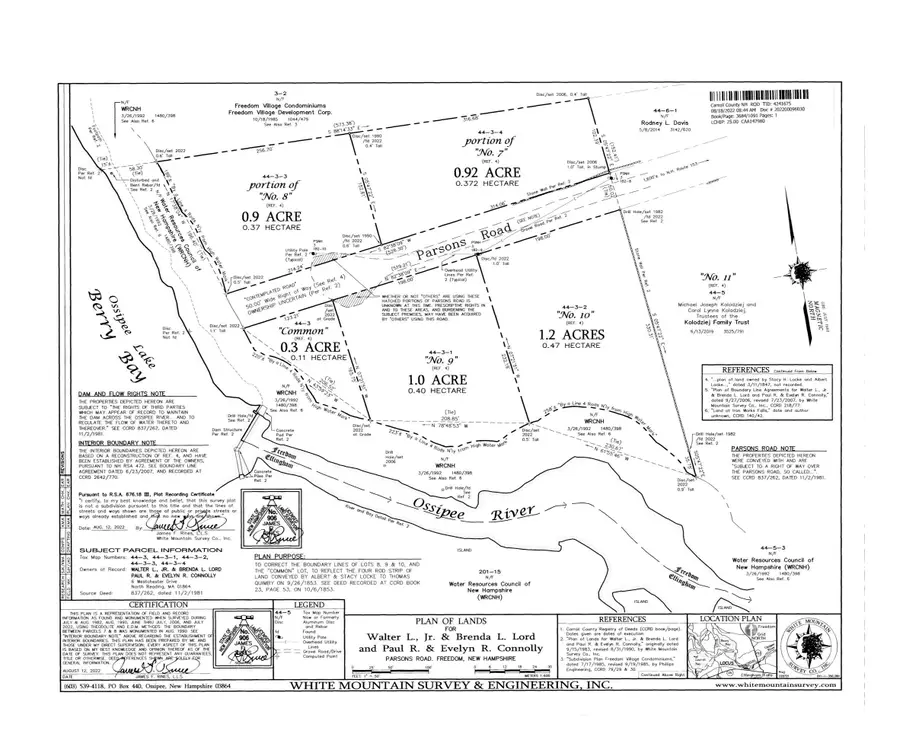 Lot 3 Parsons Road #44-3-3, Freedom, NH 03826 - Image #3