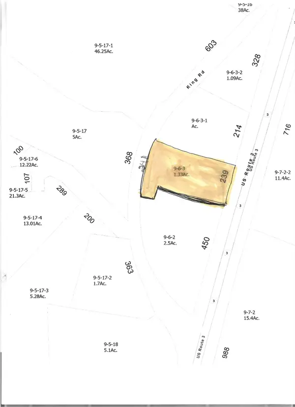 King & Rte 3 Route #1, Campton, NH 03223
