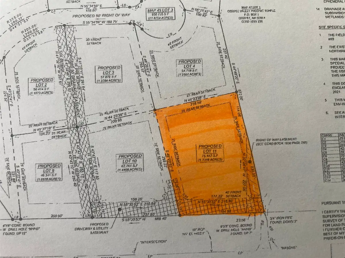 Lot 11 Squire Lane, Ossipee, NH 03814 - #1