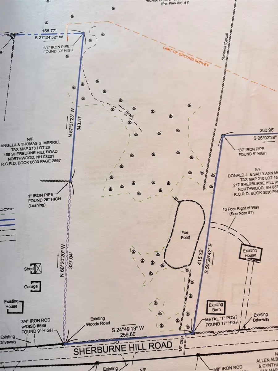 Map 218 Lot29-1 Sherburne hill Road, Northwood, NH 03261 - #2