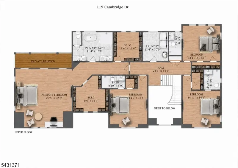 119 Cambridge Dr, Berkeley Heights, NJ 07922 - #3