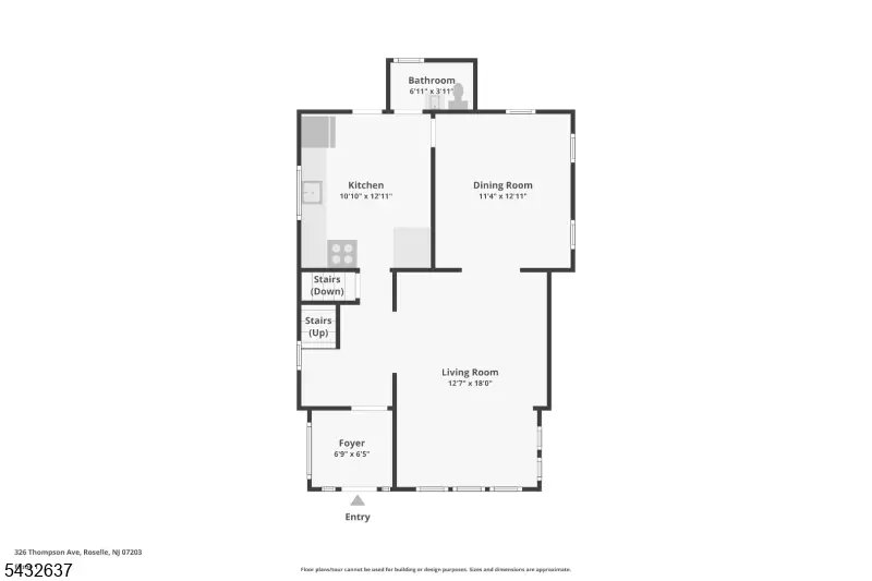 326 Thompson Ave, Roselle, NJ 07203 - #3