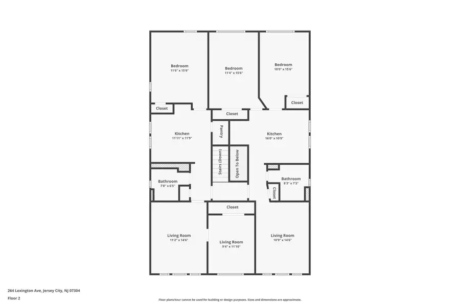 264 LEXINGTON AVE, Jersey City, NJ 07304 - #3