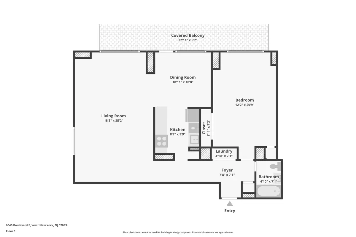 6040 BLVD EAST #3H, West New York, NJ 07093 - #1