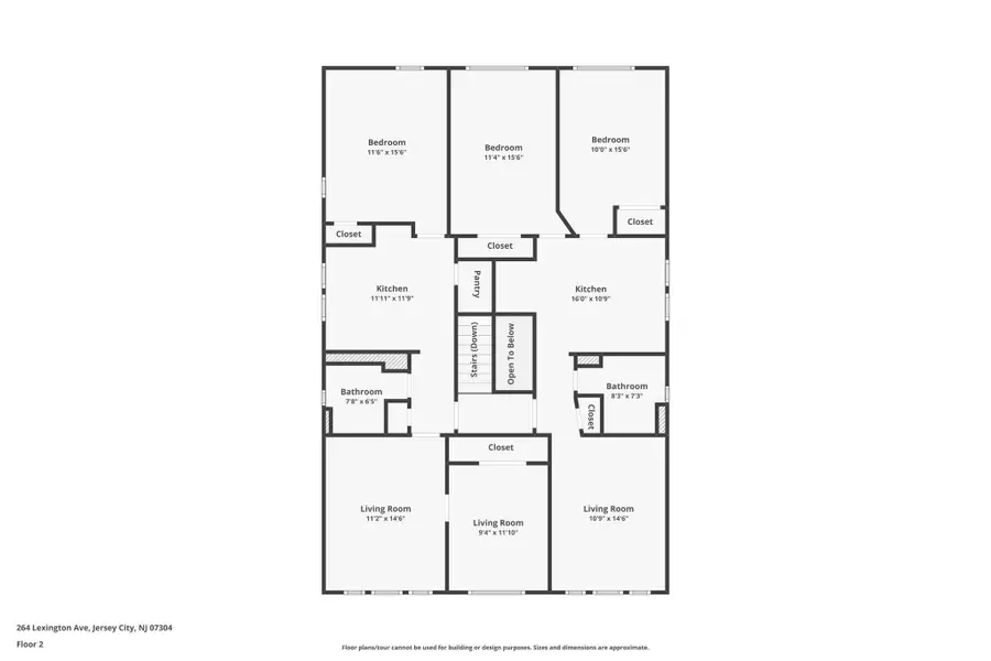 264 LEXINGTON AVE, Jersey City, NJ 07304 - #3
