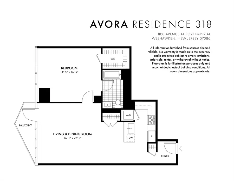800 AVENUE AT PORT IMPERIAL #318, Weehawken, NJ 07086 - #3
