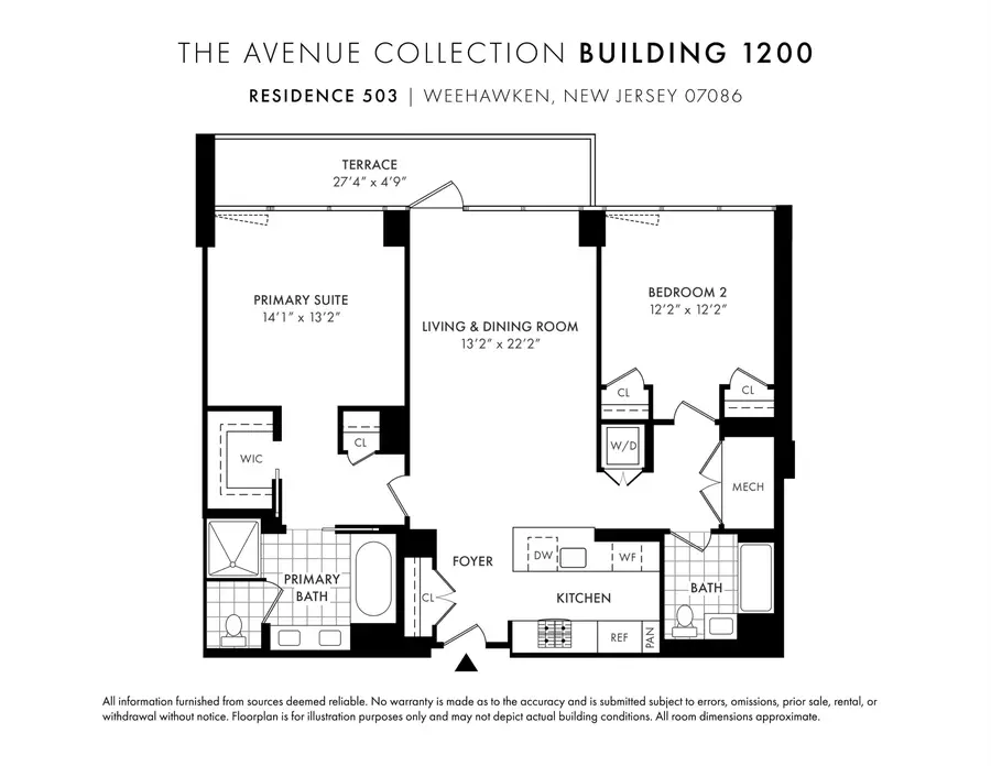 1200 AVENUE AT PORT IMPERIAL #503, Weehawken, NJ 07086 - #2