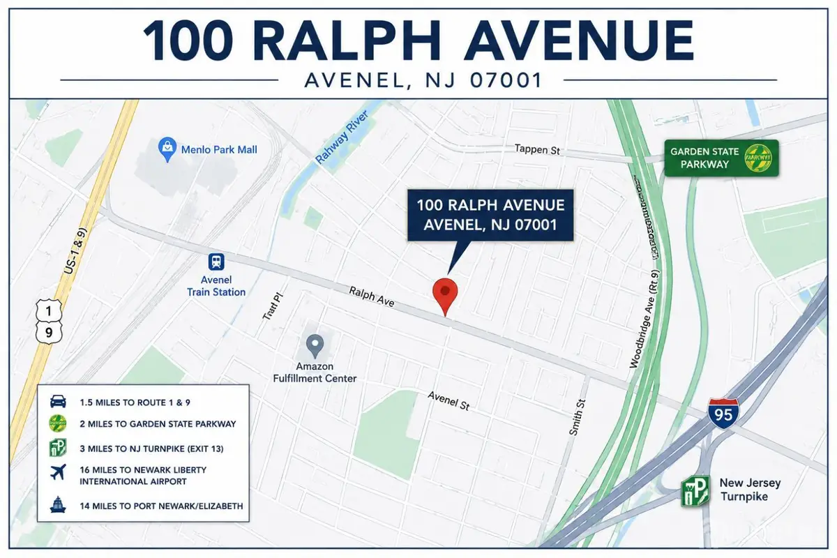 -100 Ralph Avenue, Avenel, NJ 07001 - #1