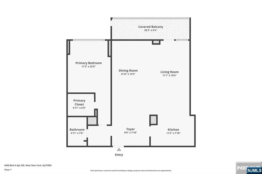 6040 Boulevard East 32E, West New York, NJ 07093 - #3