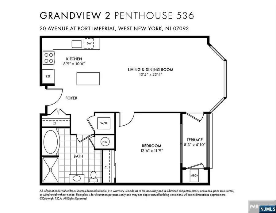 20 Ave At Port Imperial 536, West New York, NJ 07093 - #2