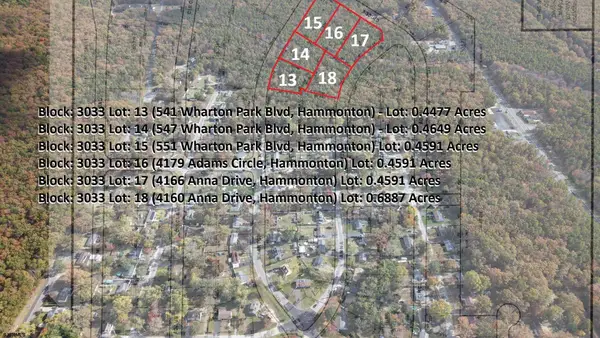 Block: 3033 Lot: 13,14,15,16,17&18, Hammonton, NJ 08037