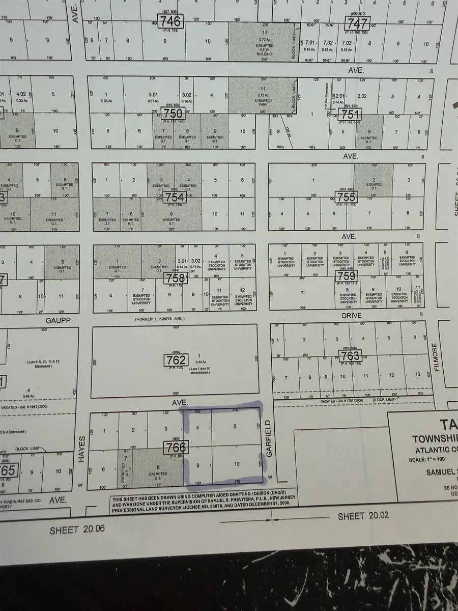 Vacant Land Garfield, Juniper & Ironwood, Galloway, NJ 08205 - #2