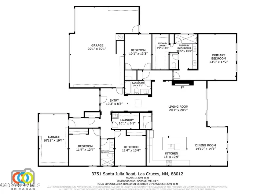 3751 Santa Julia Road, Las Cruces, NM 88012 - #2