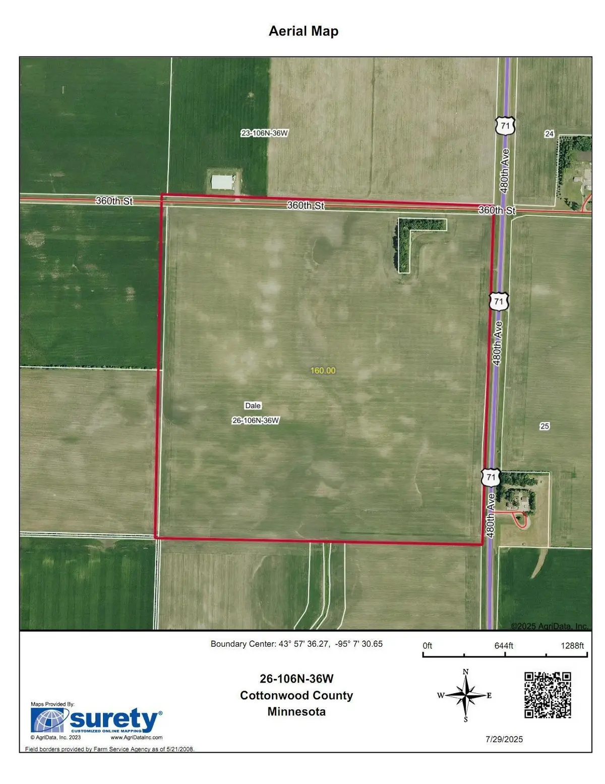 XX Highway 71, Dale, MN 56101 - #1