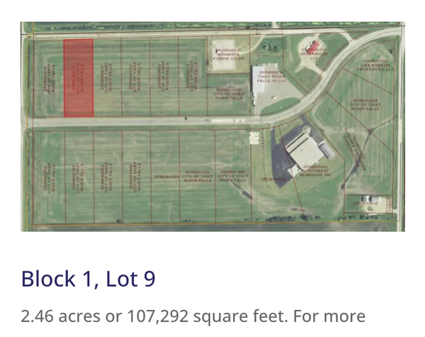 Lot 9, Block 1 Greenwood Street W, Thief River Falls, MN 56701