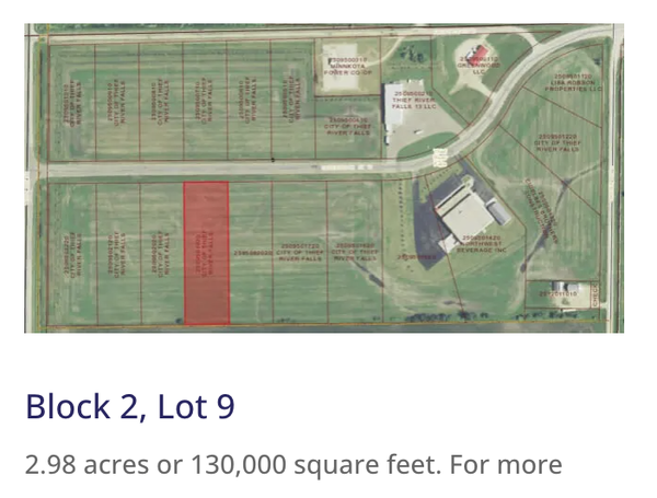 Lot 9, Block 2 Greenwood Street W, Thief River Falls, MN 56701