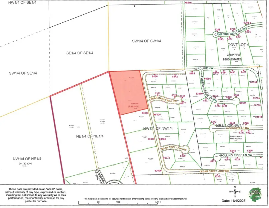 TBD Cedar Crest Loop Nw, Walker, MN 56484 - Image #2