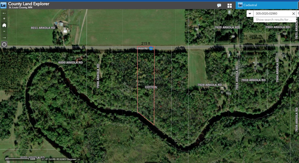 TBD Arkola Road, Cotton Twp, MN 55724