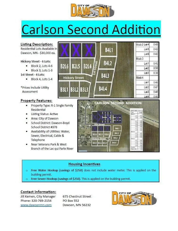 1045 1st Street, Dawson, MN 56232 - #1