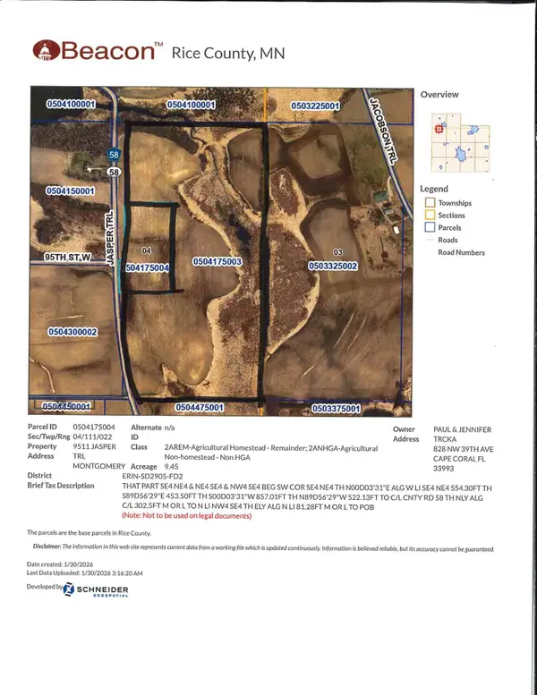 9511 Jasper Trail, Montgomery, MN 56069