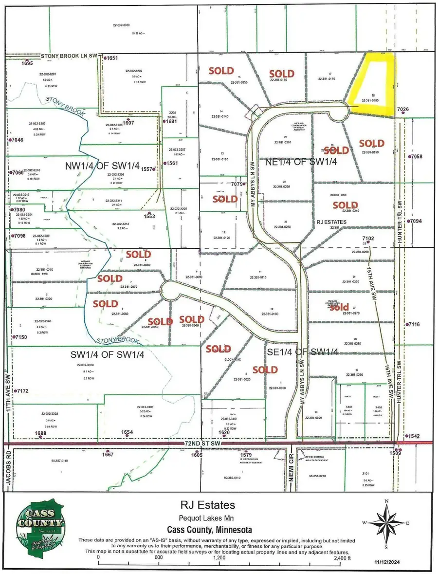 TBD XX18 My Abbys Way Lane Sw, Pequot Lakes, MN 56472 - #2