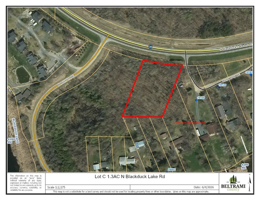 Lot C 1.3AC N Blackduck Lake Road Ne, Hines, MN 56647 - #2