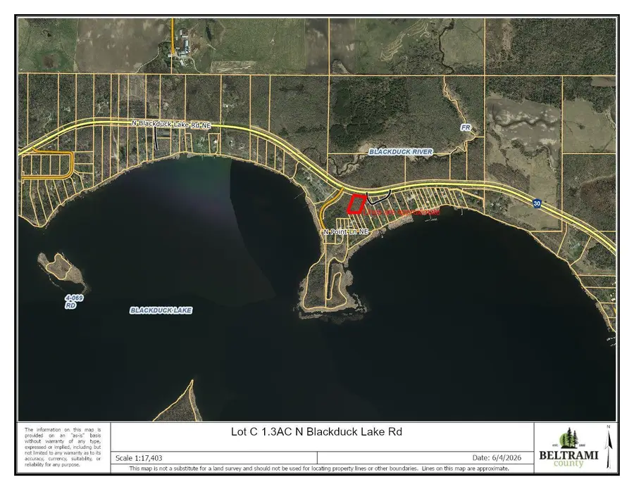 Lot C 1.3AC N Blackduck Lake Road Ne, Hines, MN 56647 - #3