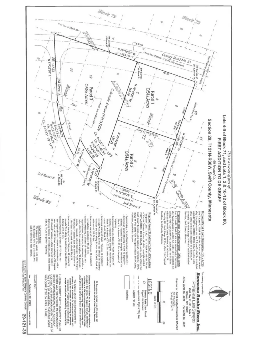 LOT # 1, Lot #2 & Lot #3 Priced Separately, De Graff, MN 56271 - #2