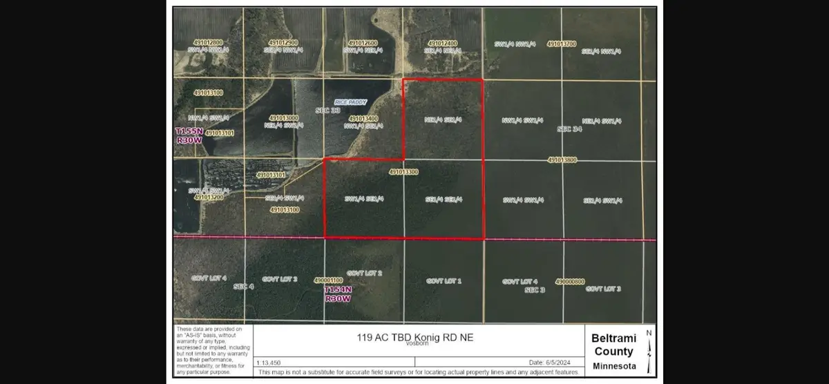TBD Konig Road Ne, Waskish, MN 56685 - #1