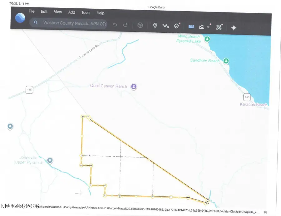 1805 N Rodero Drive #APN 076-420-01 [ 1,894 ACRES ], Reno, NV 89510 - #3