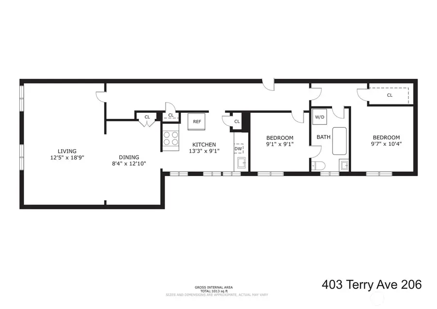 403 Terry Avenue #206, Seattle, WA 98104 - #2