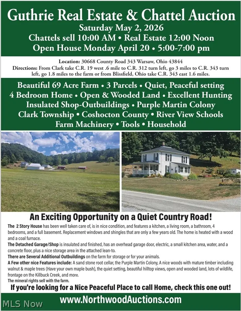 343 County Road 343, Warsaw, OH 43844 - #1