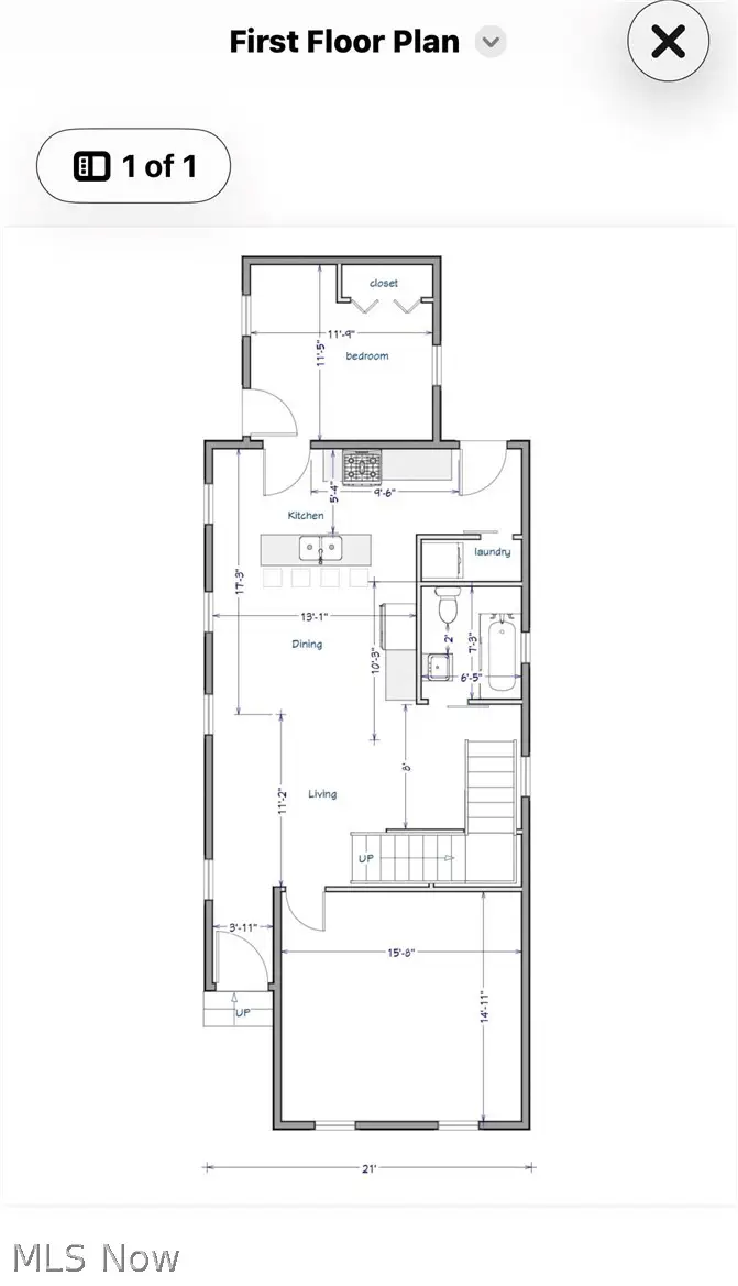 1346 W 54th Street, Cleveland, OH 44108 - #3