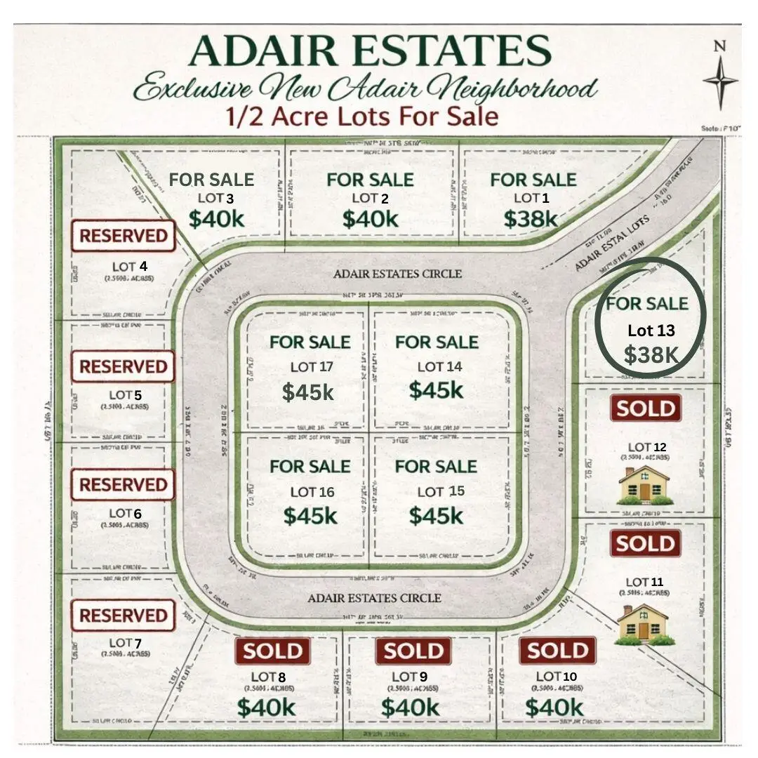 598 SE Adair Estates Circle, Adair, OK 74330 - Image #1