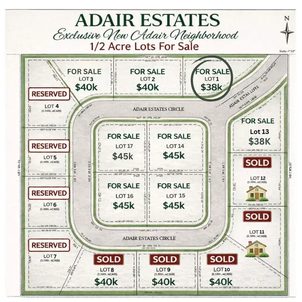538 SE Adair Estates Circle, Adair, OK 74330