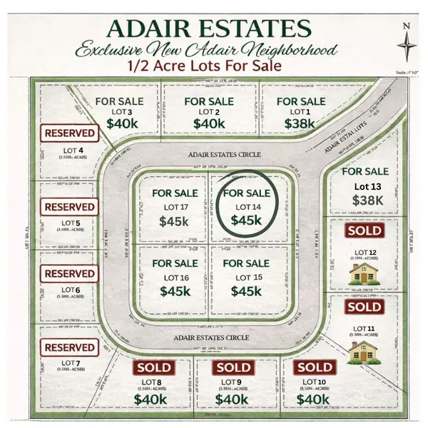 545 SE Adair Estates Circle, Adair, OK 74330