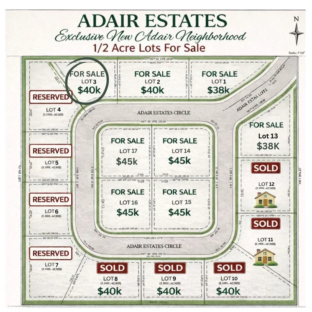 552 SE Adair Estates Circle, Adair, OK 74330 - Image #1