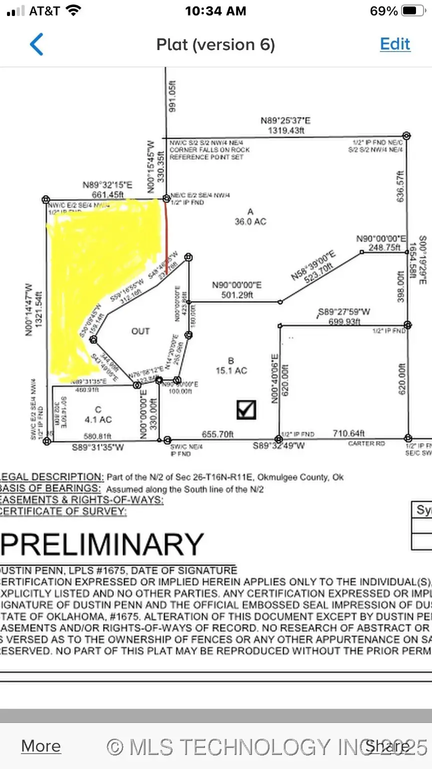 Carter Road, Mounds, OK 74047 - Image #1