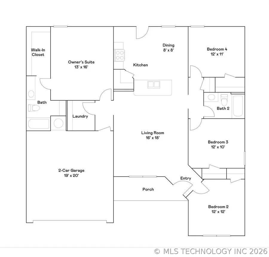 29119 E 80th Street S, Broken Arrow, OK 74014 - #2