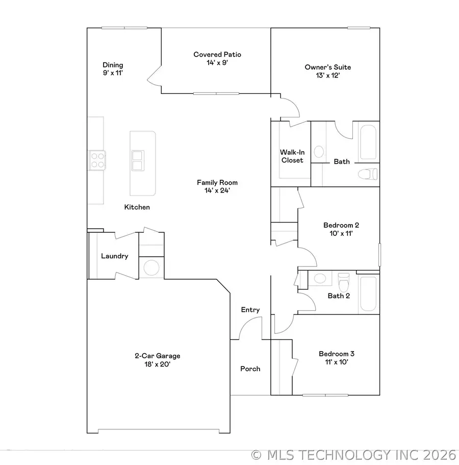 28013 E 118th Place S, Coweta, OK 74429 - #2