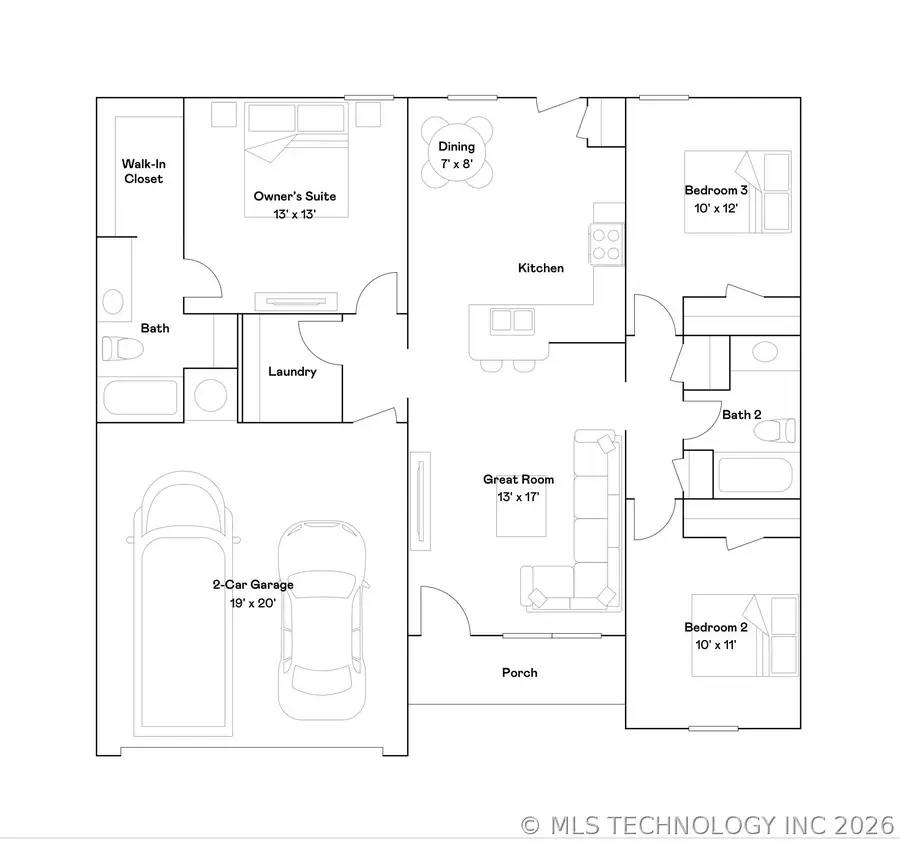 2903 S 16th Place, Broken Arrow, OK 74012 - #2