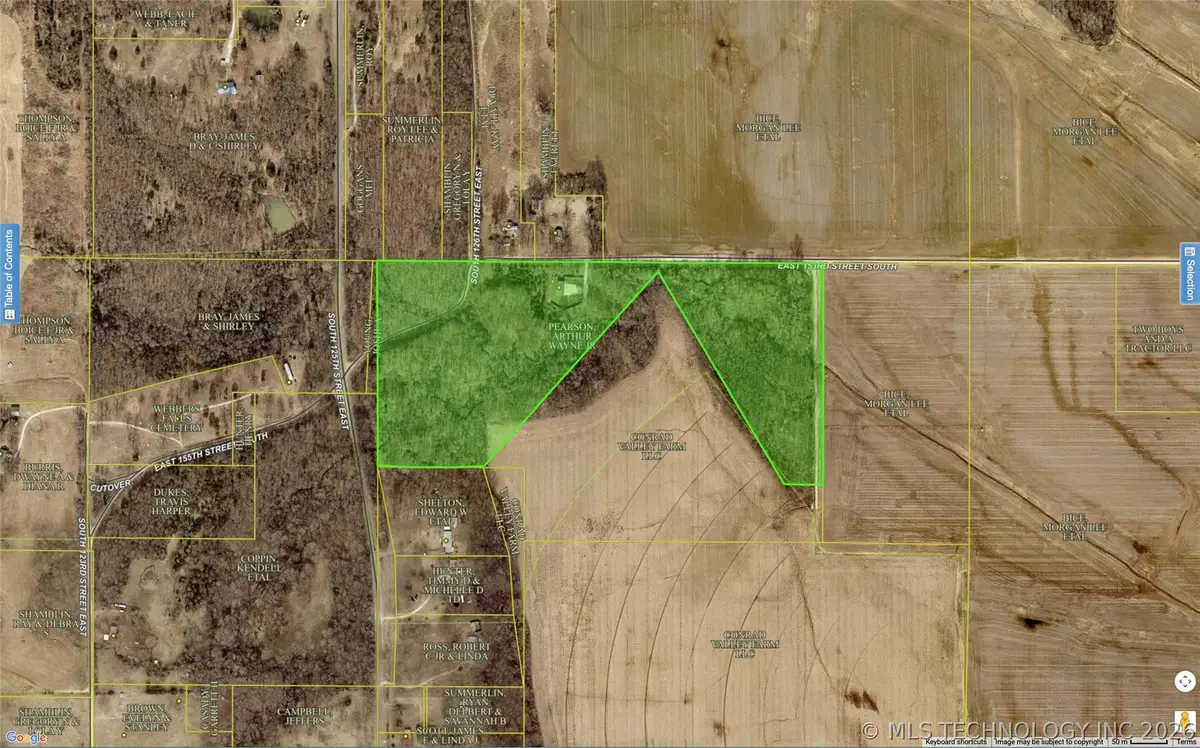 12701 E 153rd Street S, Webbers Falls, OK 74435 - #1