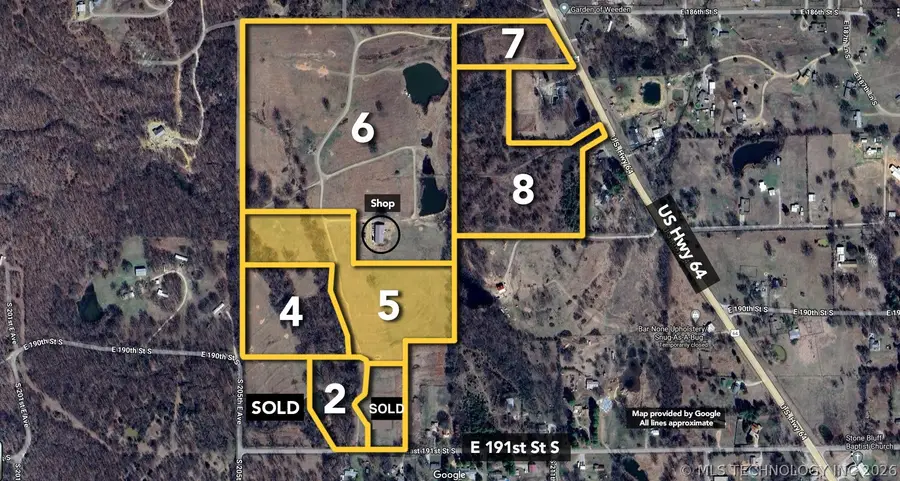 20733 E 191st Street S, Haskell, OK 74436 - #3