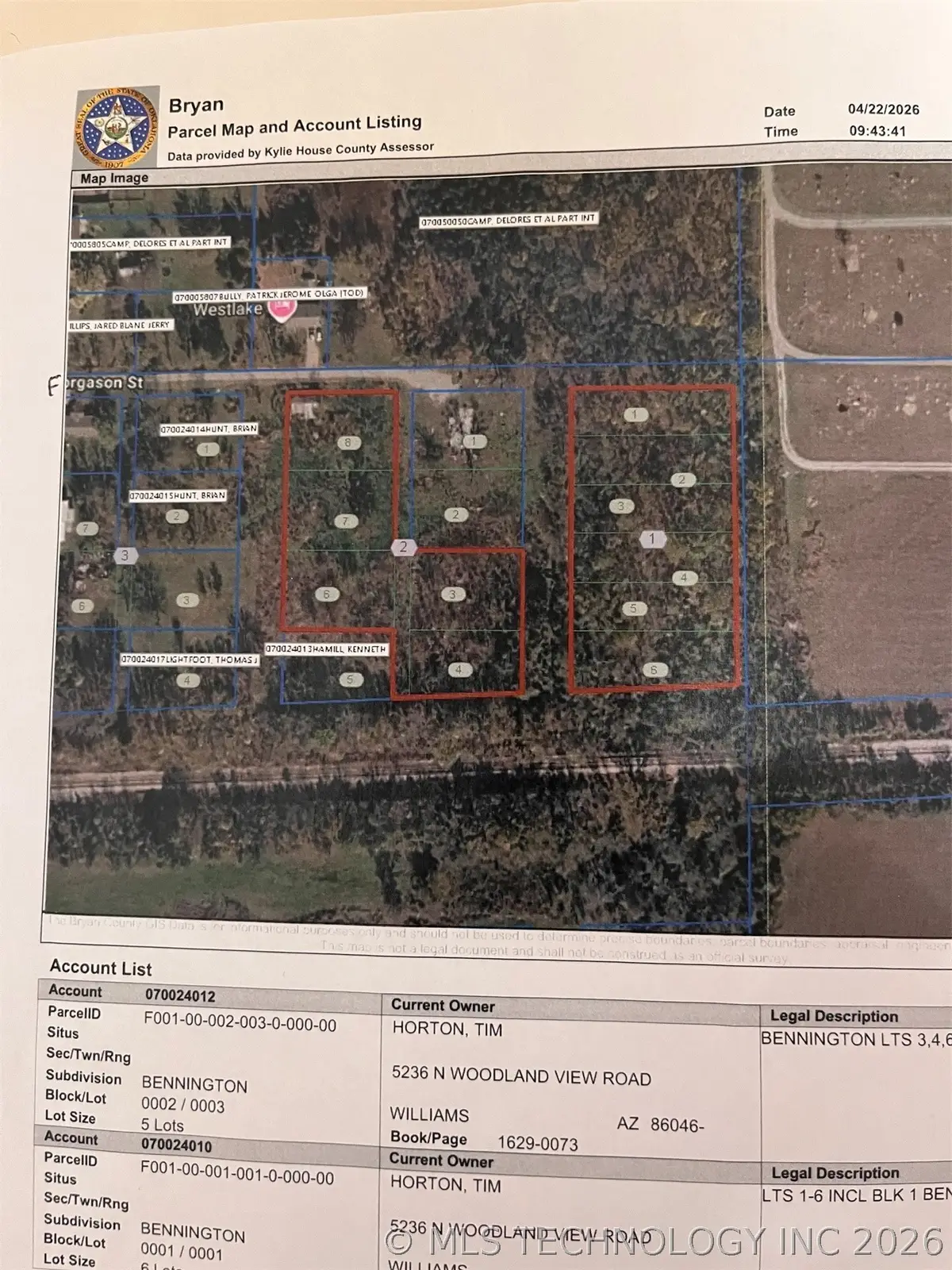 Address Withheld By Seller, Bennington, OK 74723 - #1