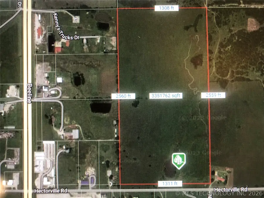 Hectorville Road, Mounds, OK 74447 - #2