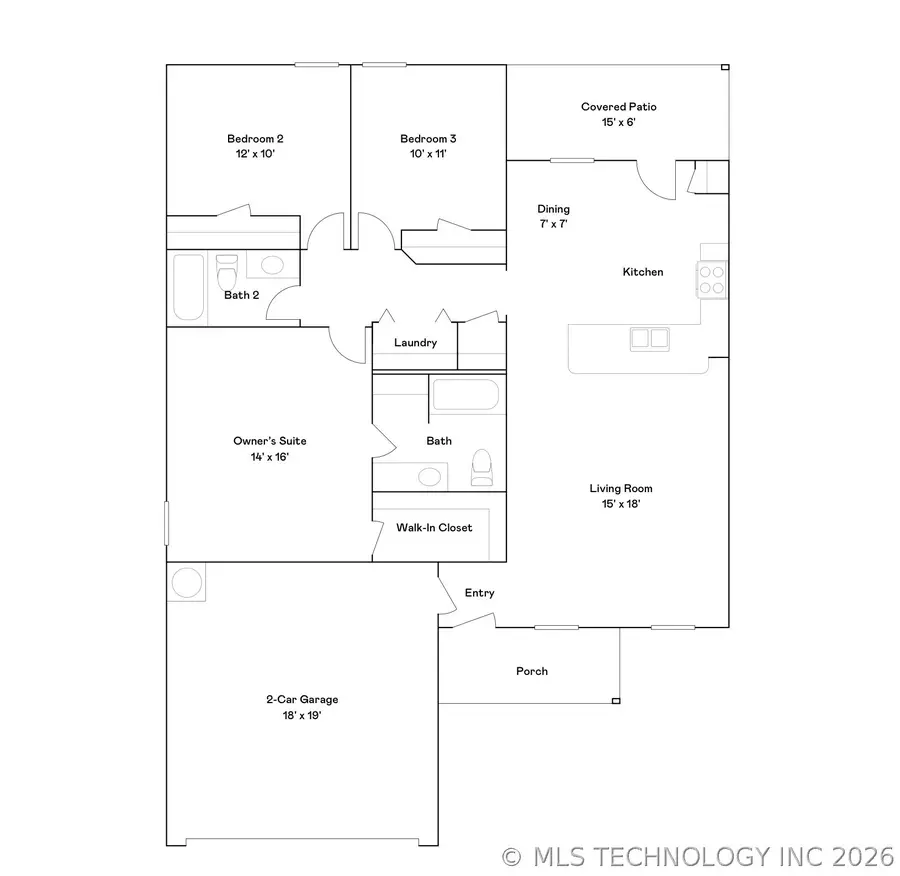 29007 E 80th Street S, Broken Arrow, OK 74014 - #2