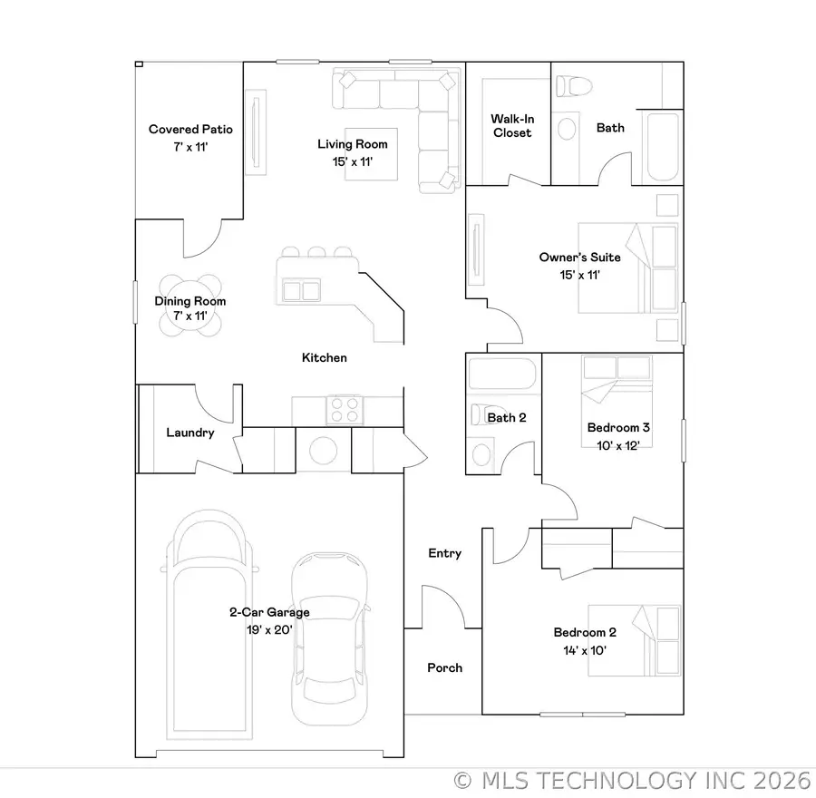 20568 Meadow Street, Kellyville, OK 74039 - #2