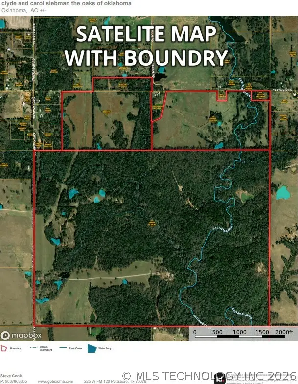 6283 Chickasaw Road, Colbert, OK 74733 - #1