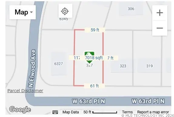 327 W 63rd Place N, Tulsa, OK 74126 - #3