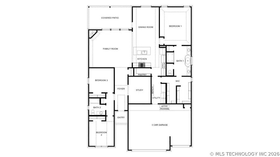 606 W 83rd Street S, Tulsa, OK 74132 - #3
